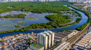 Bairro da Imbiribeira, com vista para Boa Viagem, na Zona Sul do Recife