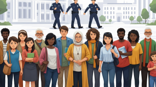 O povo adora a liberdade, de barriga cheia. Quer trabalhar, ser igual a todos prante a lei e quer polícia para proteger
