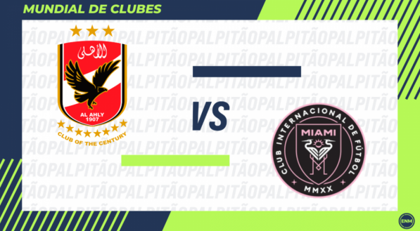 Equipes se enfrentam neste sábado (14), às 21h (de Brasília)