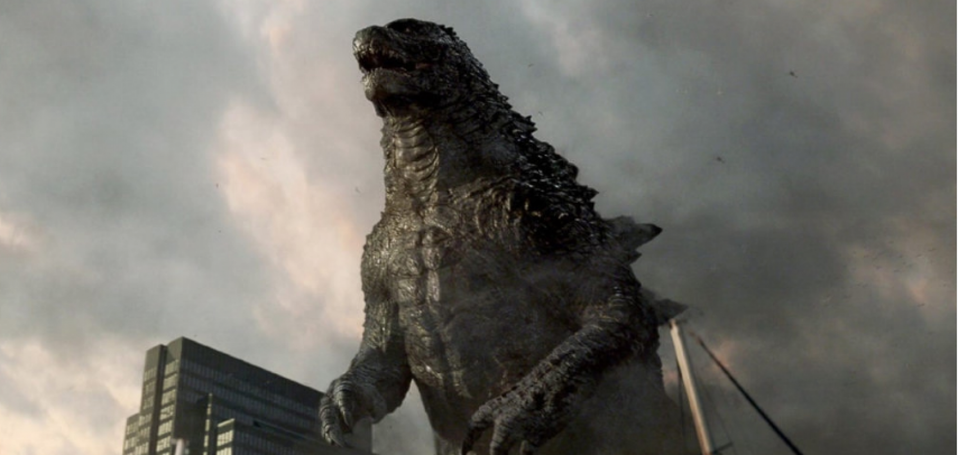 Imagem de Godzilla do filme lançado em 2014