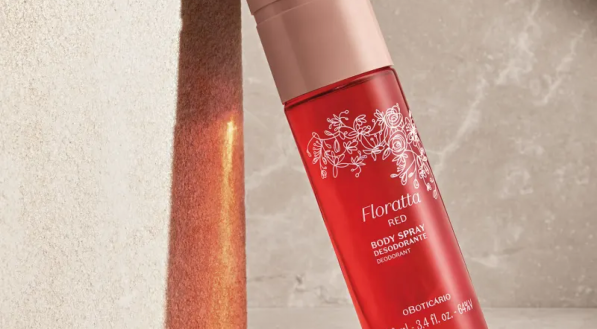 Imagem do body splash "Floratta Red", O Boticário.