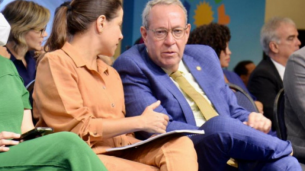 A governadora Raquel Lyra e o presidente da Assembleia, Álvaro Porto