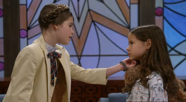 Imagem de Anna e Lavínia, em A Caverna Encantada
