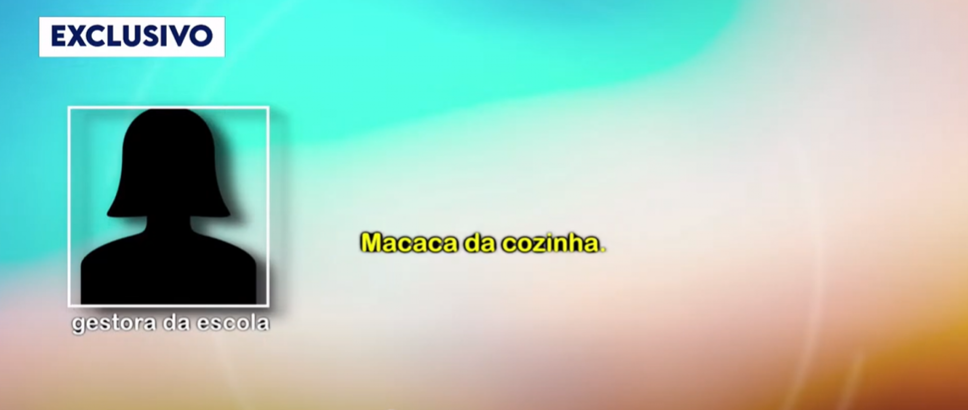 A gestora se referiu à trabalhadora como "Macaca da cozinha"