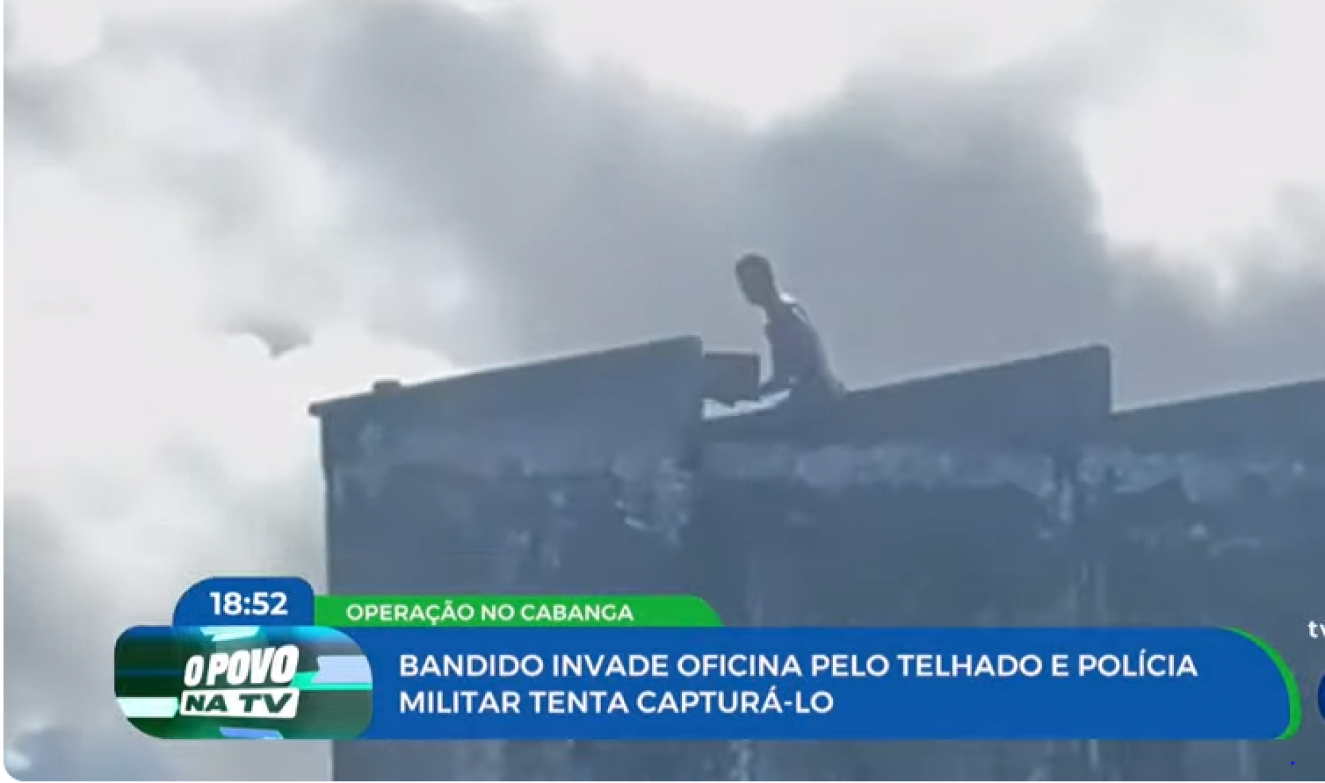 Imagem de suspeito de furtar comércios, lojas e residências no Cabanga