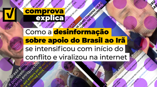 Publicações falsas exploram tensões políticas e emocionais para manipular a opinião pública nas redes.