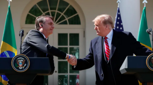 Apoio de Trump a Bolsonaro tirou o Planalto do sério
