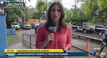 Adolescente de 15 anos é vítima de bala perdida na Zona da Mata Norte