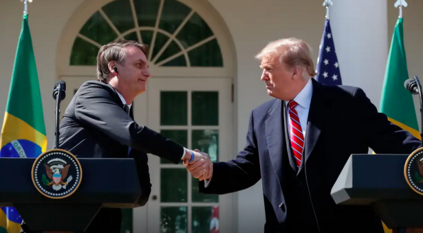 Apoio de Trump a Bolsonaro tirou o Planalto do sério