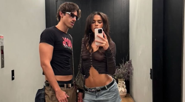 Novo Affair? Bruna Marquezine é flagrada em clima íntimo com influenciador