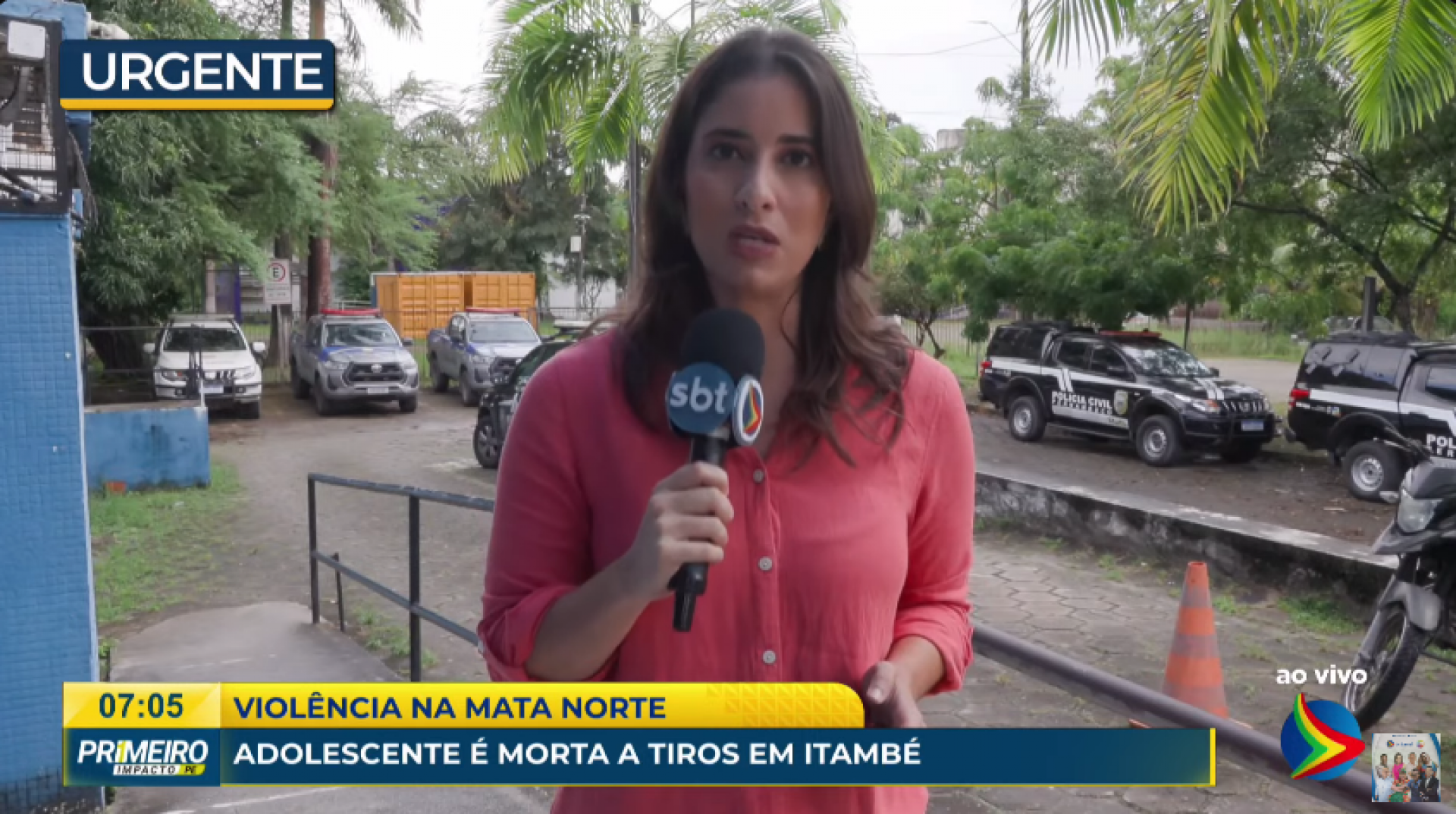 Adolescente é vítima de bala perdida em Itambé