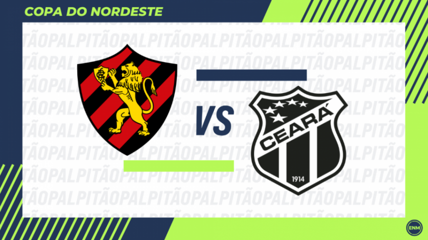 Sport e Ceará se enfrentam pela ida das quartas da Copa do Nordeste.