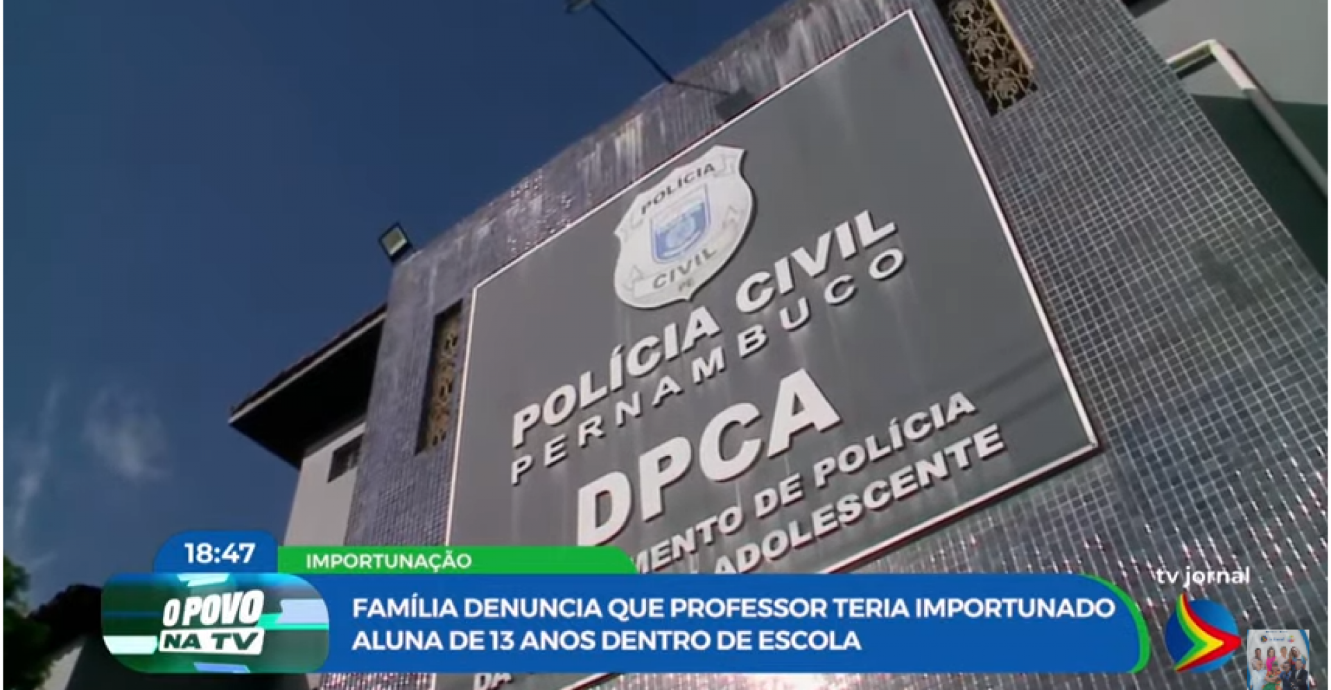 Imagem de fachada da DPCA
