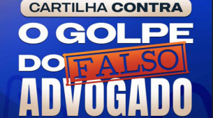 Cartilha contra o golpe do falso advogado, da OAB-PE