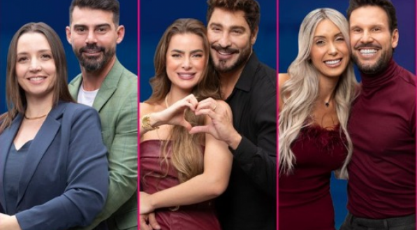 Carol e Radamés, Rayanne e Victor, e Talira e Pessina