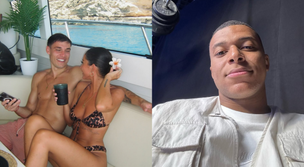 Ex de Mbappé assume relacionamento com jogador inglês
