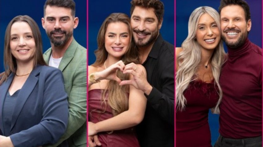 Carol e Radamés, Rayanne e Victor, e Talira e Pessina