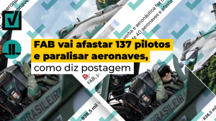 Medidas fazem parte de plano para enfrentar corte de R$ 812 milhões no orçamento da Aeronáutica