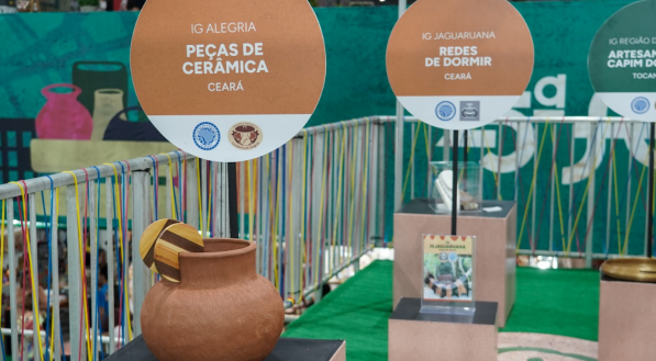 Artesanato com Indicação Geográfica é destaque em exposição inédita no Espaço Sebrae Economia Criativa na Fenearte 2025 