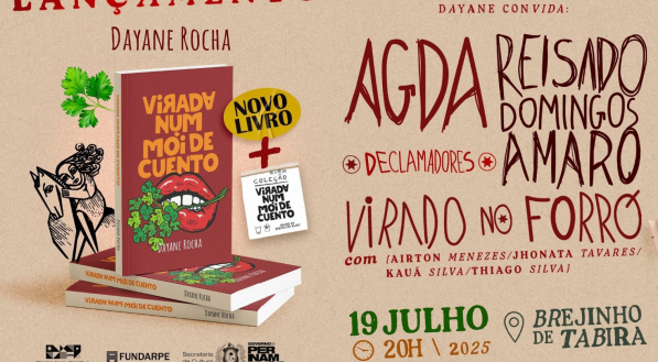 Livro Virada num mói de Cuento será lançado em breve