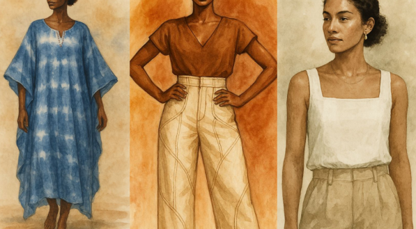 Coleção de moda afro une costura manual e inteligência artificial no Recife