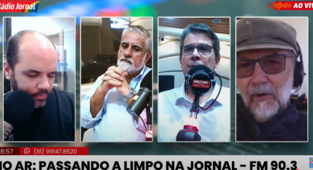 Passando a Limpo na Rádio Jornal falando sobre buscas da PF na casa de Bolsonaro