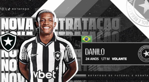 O volante assinou um vínculo válido por quatro anos