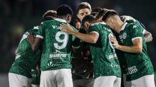 Imagem dos jogadores do Guarani
