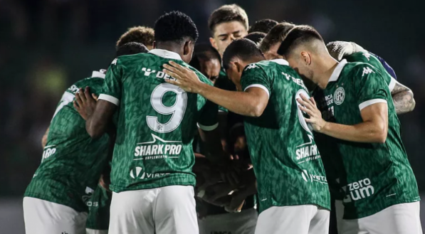 Imagem dos jogadores do Guarani