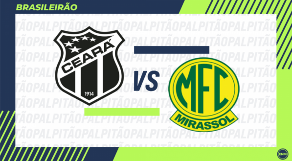 Ceará x Mirassol: Prováveis escalações, arbitragem, onde assistir, retrospecto e palpites