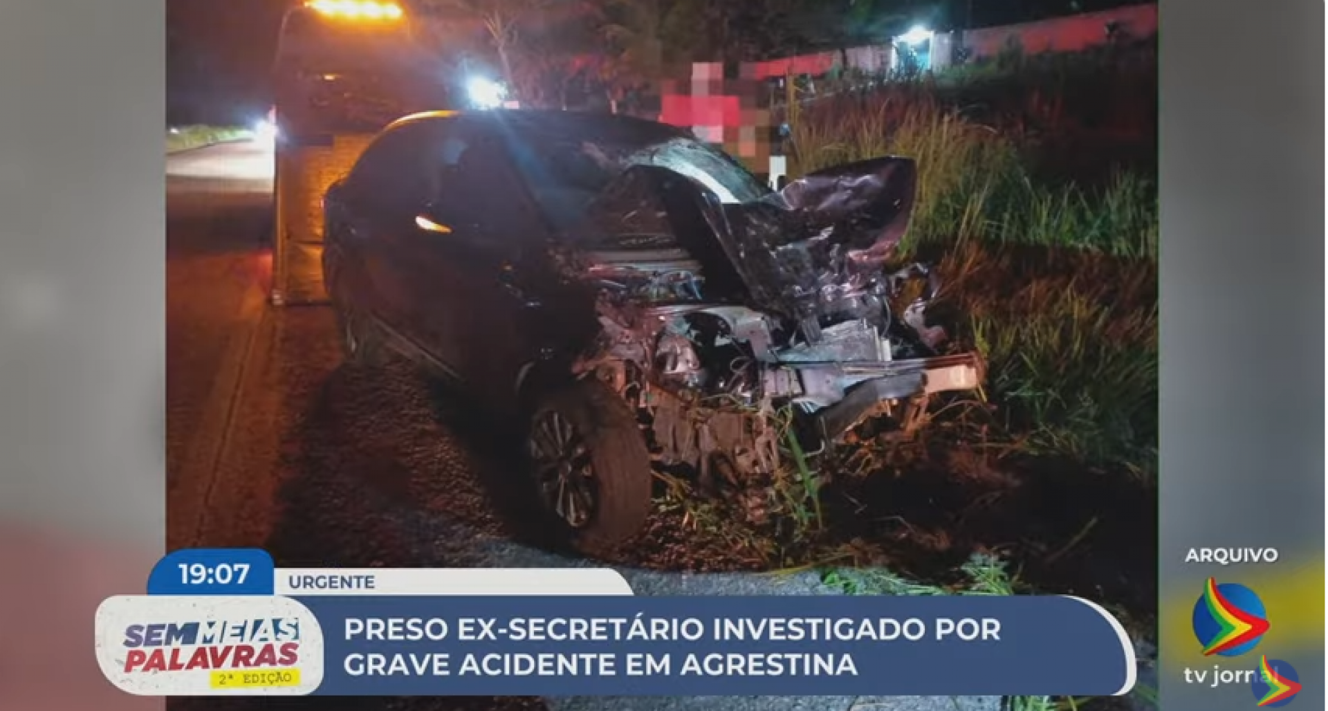 Ex-secretário de Lagoa dos Gatos é preso e investigado por acidente com vítimas fatais