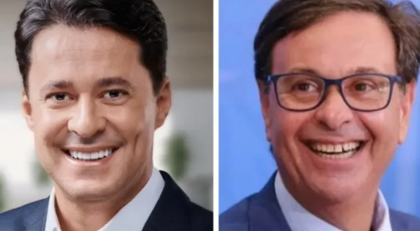 O ex-deputado federal, Anderson Ferreira e o ex-ministro do Turismo, Gilson Machado
