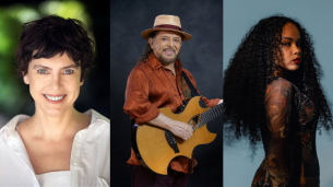 Adriana Calcanhotto, Geraldo Azevedo e Joyce Alane integram a nova edição do Festival Palco Brasil, da Caixa Cultural