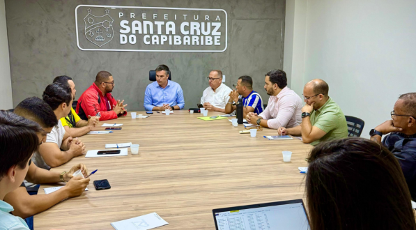 Reunião foi na sede da Prefeitura do município