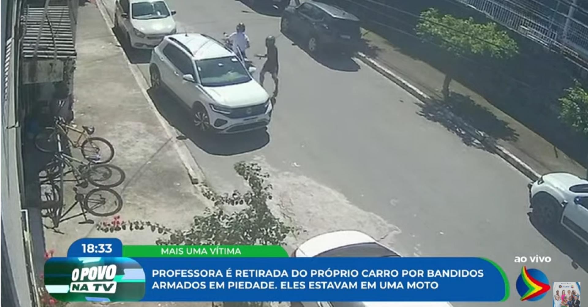 Professora é assaltada e suspeitos roubaram carro da vítima no bairro de Piedade