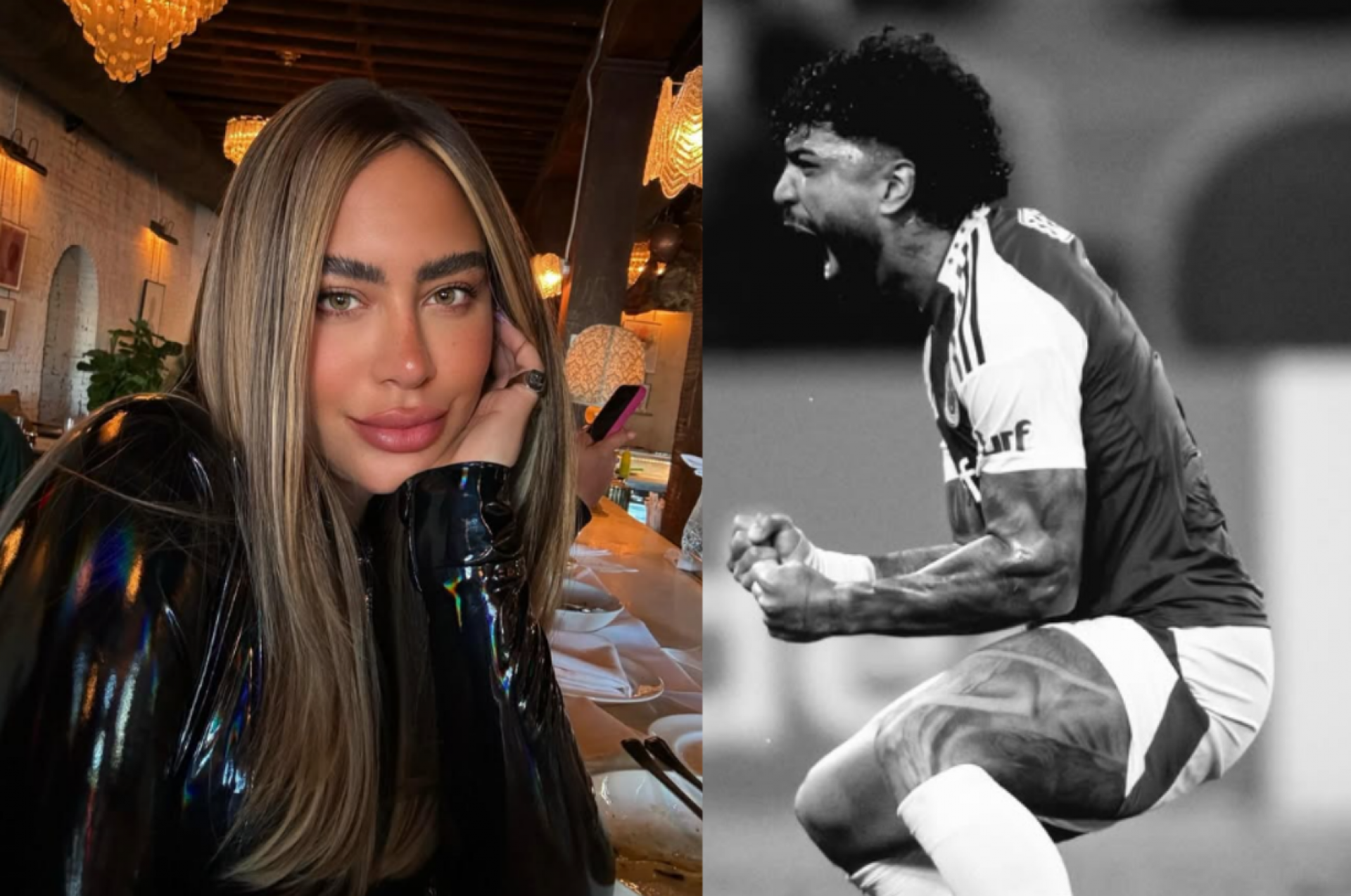 Gabigol e irmã de Neymar, Rafaella Santos, se mudam para mansão em Belo Horizonte