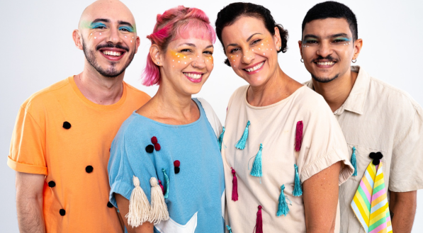 Artistas: Anderson Andrade, Bruna Peixoto, Milla Puntel e Manoel Malaquias

