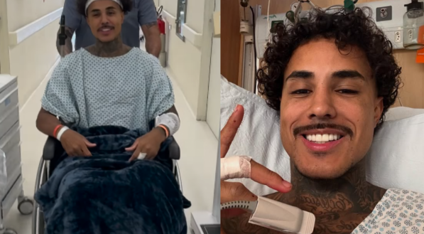 MC Livinho recebe alta da UTI após acidente de moto em São Paulo; veja estado de saúde do cantor