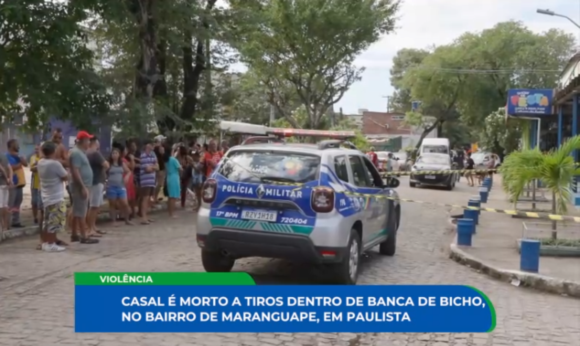 Duplo homicídio choca Maranguape I: casal é assassinado brutalmente em banca de jogos de azar