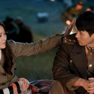 Imagem do dorama "Pousando no Amor"