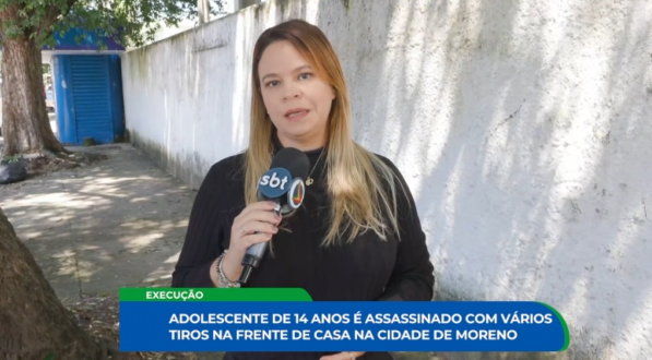 Adolescente é morto a tiros dentro de casa, em Moreno