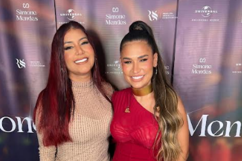 Priscila Senna e Simone Mendes
