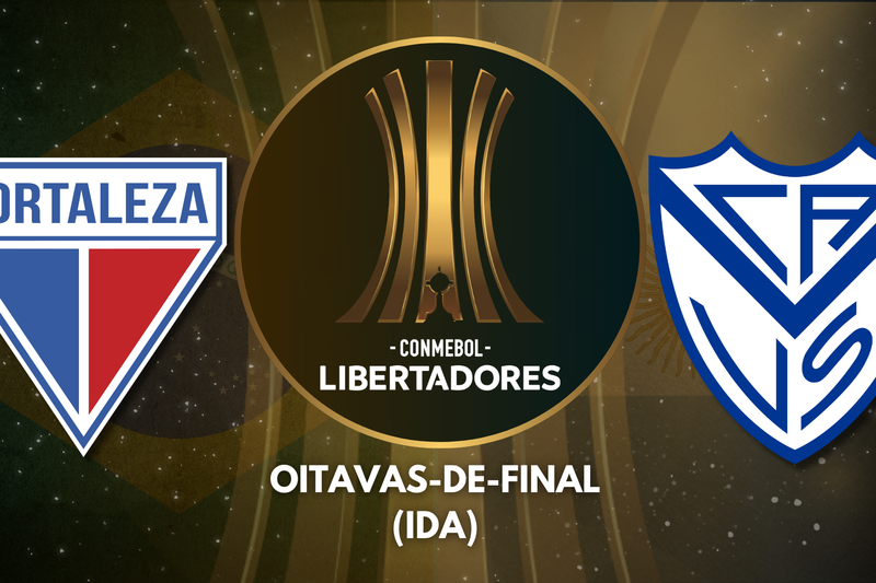  Fortaleza x Vélez Sársfield, pelo jogo de ida das oitavas-de-final da Libertadores