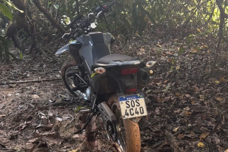 Moto recuperada pela vítima