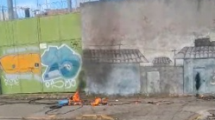 Incêndio na rede de telecomunicações na Zona Sul do Recife