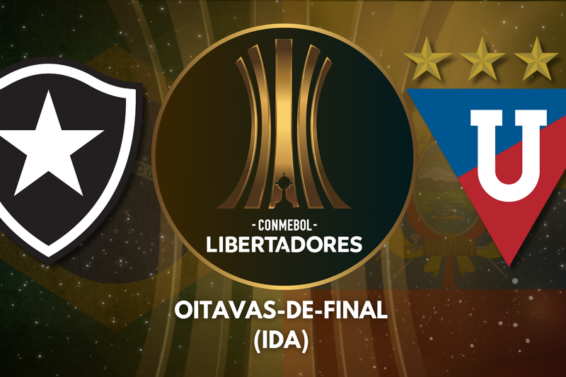 Botafogo x LDU, pelas oitavas-de-final da Libertadores