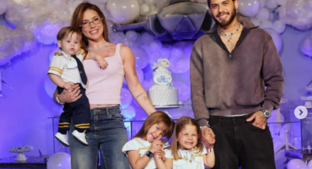 Imagem de Virginia Fonseca, Zé Felipe e filhos