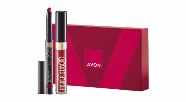 Presente Avon Batom Power Stay Duo Precisão