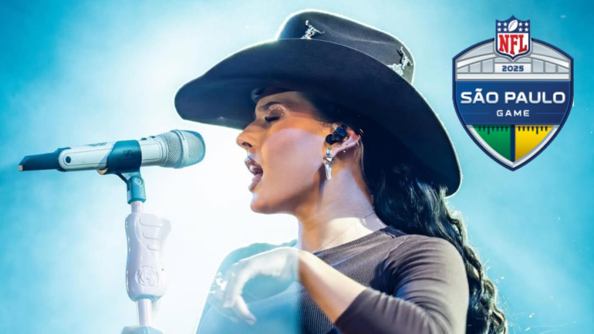 NFL no Brasil 2025: Ana Castela confirmada no jogo Chargers x Chiefs em São Paulo