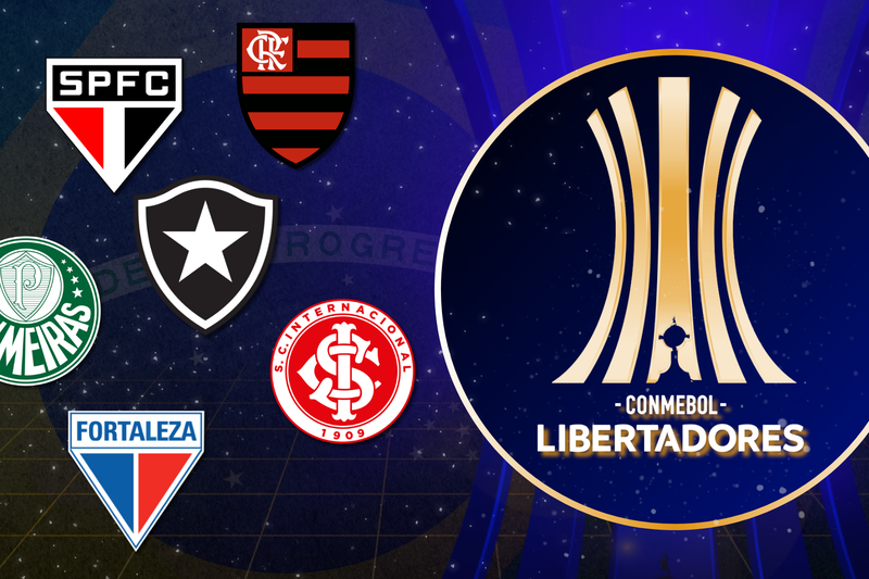 Seis times brasileiros seguem vivos na Libertadores 2025